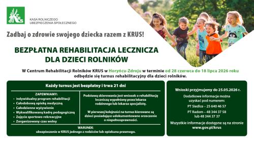 turnusy rehabilitacyjne dla dzieci TV HORYNIEC-1